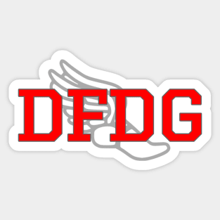 Deerfield Girls Cross Country- DFDG Sticker